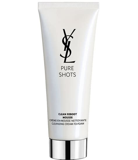 ysl clean reboot mousse|Yves Saint Laurent Yves Saint Laurent Pure Shots Clean Reboot .